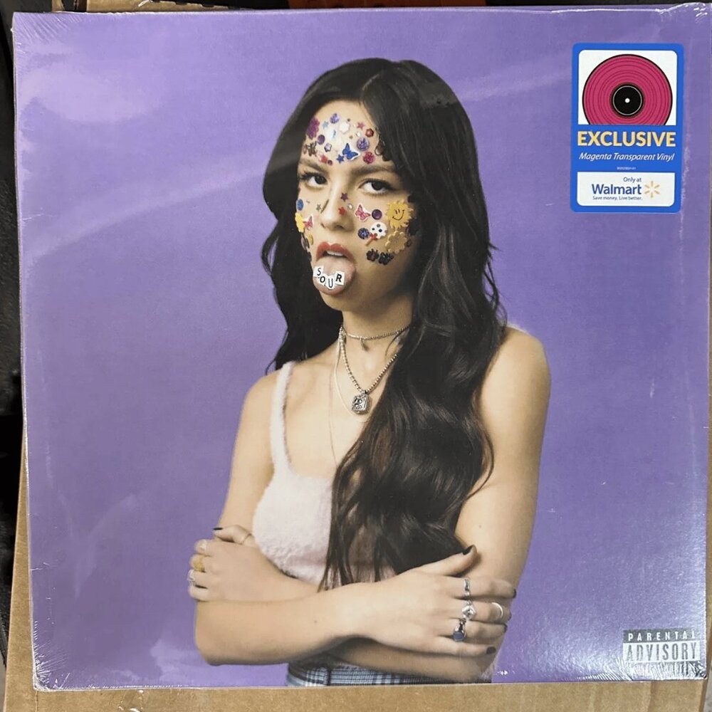 Olivia Rodrigo - Sour Exclusive Limited Edition Magenta Colored Vinyl LP